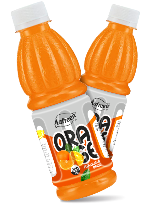 bottle orange sharbat