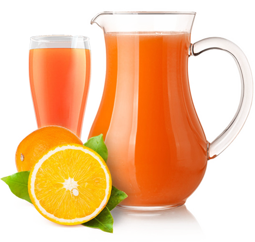 jar orange drinks