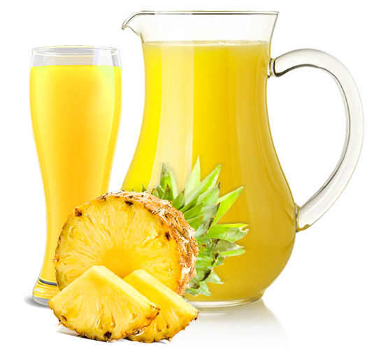 jar pineapple drinks