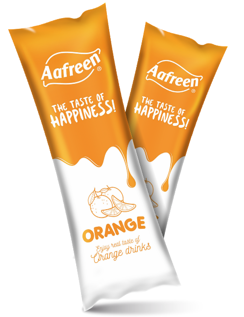 pouch orange sharbat